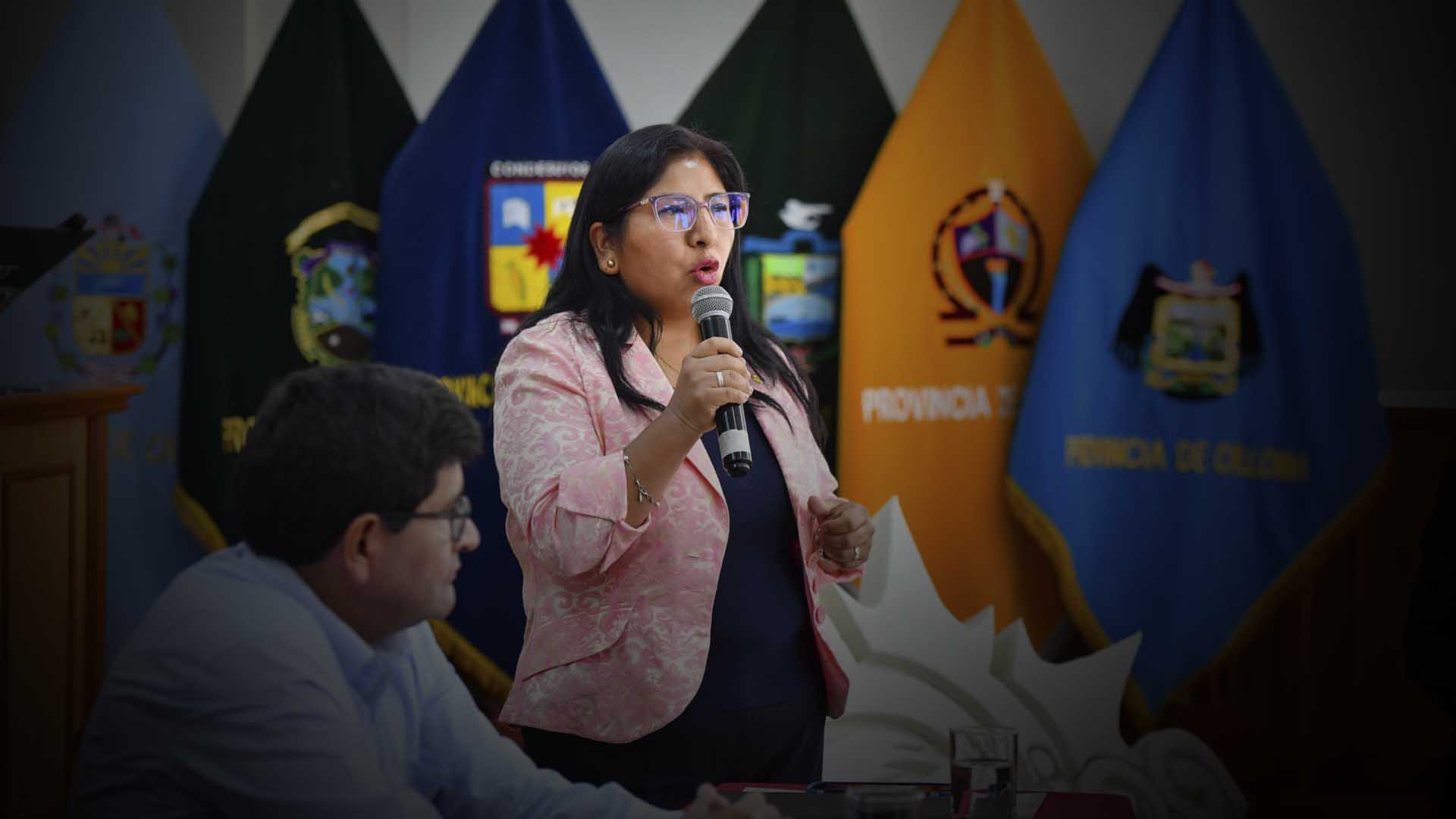 Norma Mamani, nueva gerenta del Gore Arequipa, señala que transferir Majes Siguas II es la mejor decisión