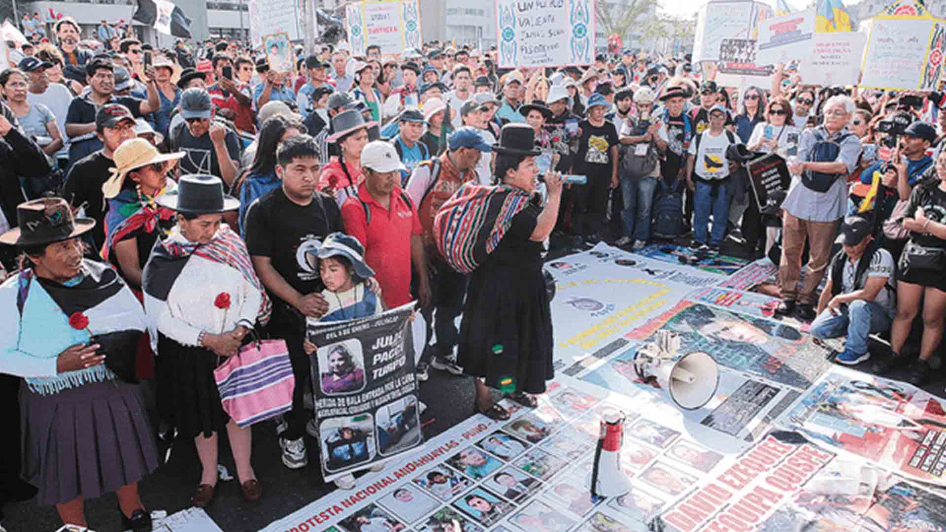 Familiares de las víctimas de protestas contra Dina Boluarte: No nos rendiremos hasta encontrar justicia