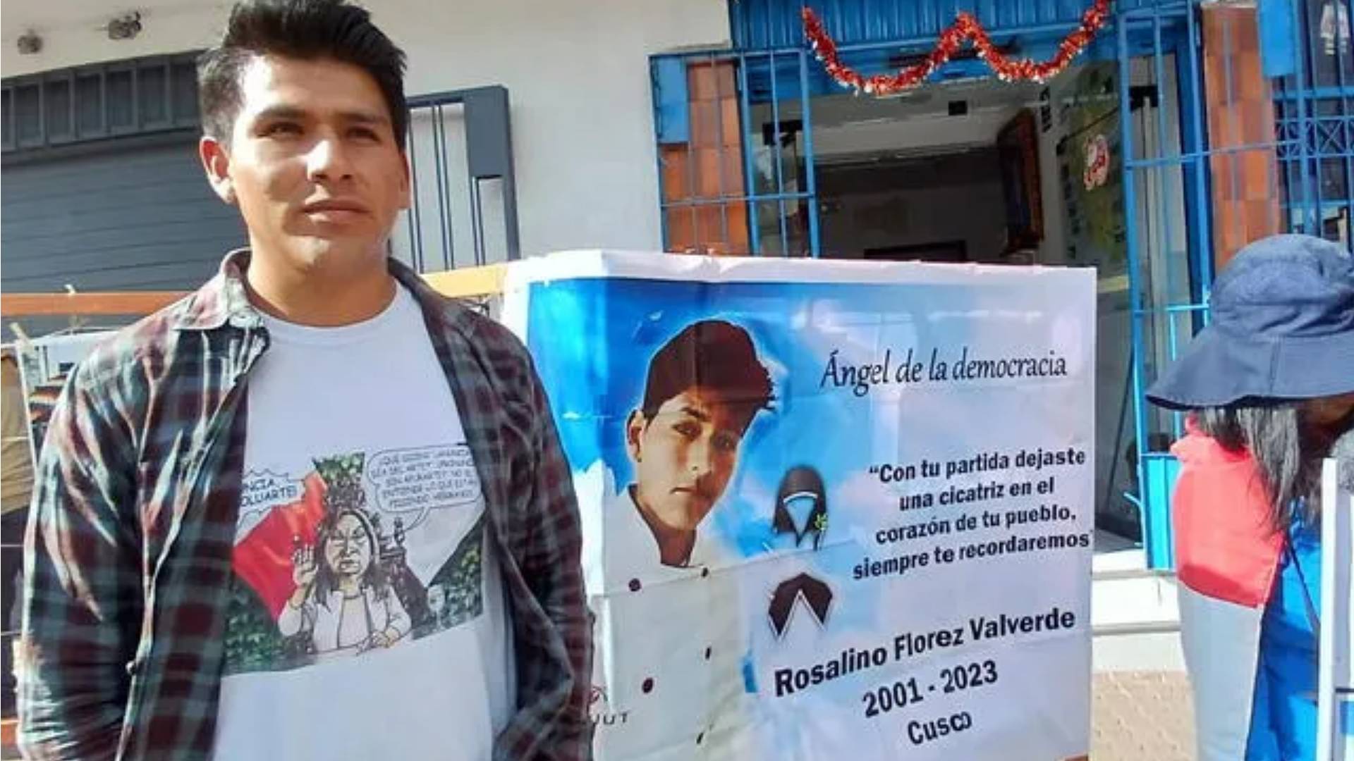 La familia de Rosalino Florez pide justicia.