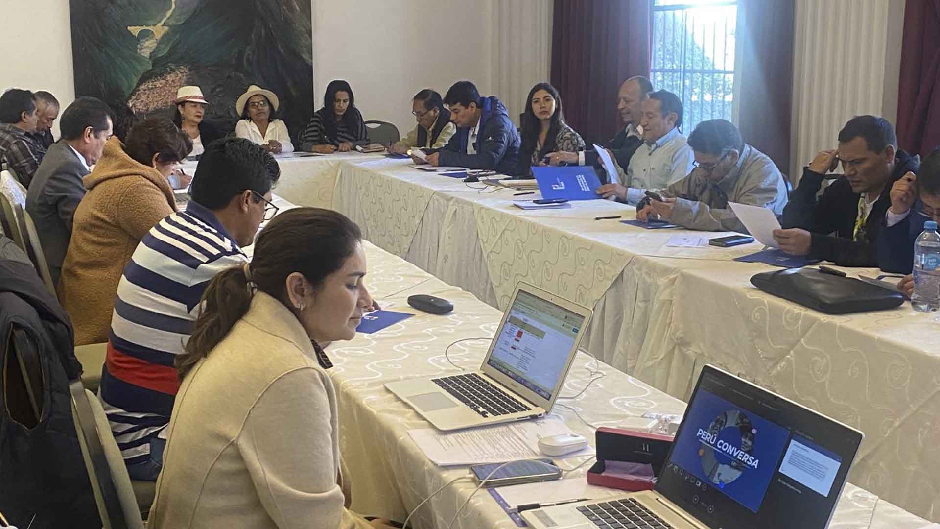 Perú Conversa en Apurímac: se realizó la primera reunión del espacio de diálogo
