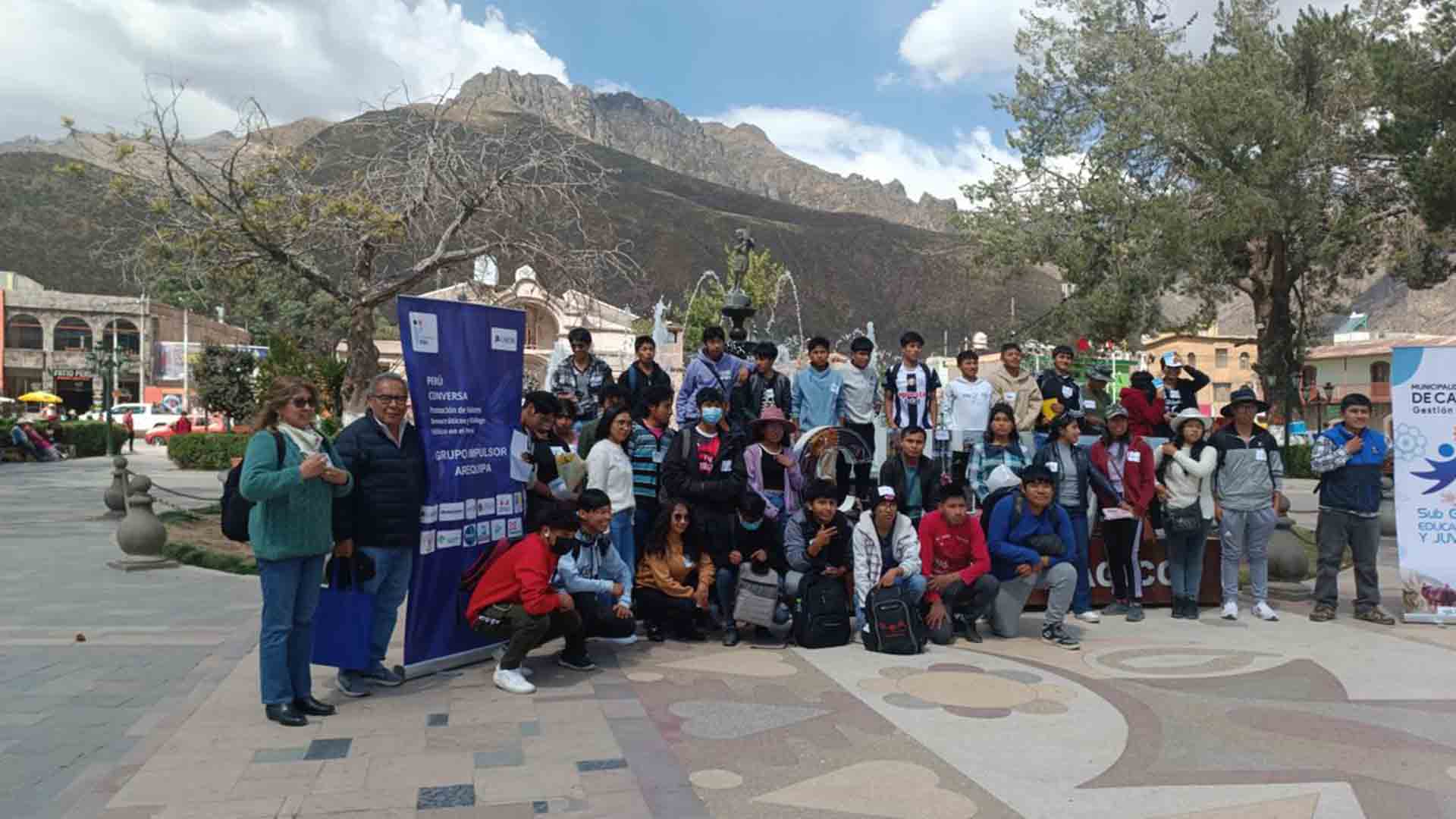 Arequipa: jóvenes del valle del Colca se capacitan para proponer soluciones a la crisis política