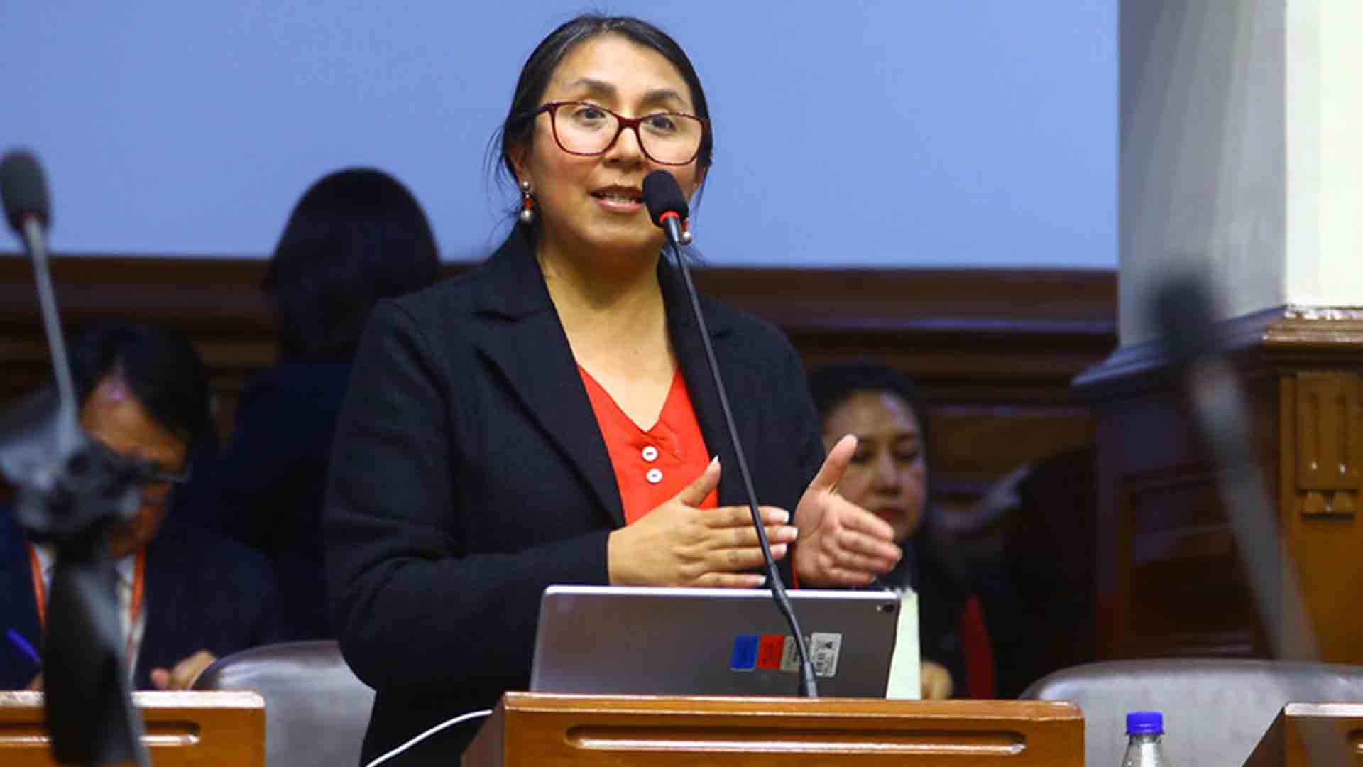 Ruth Luque: Modificación al Código significa que el Congreso se impone como un poder absoluto