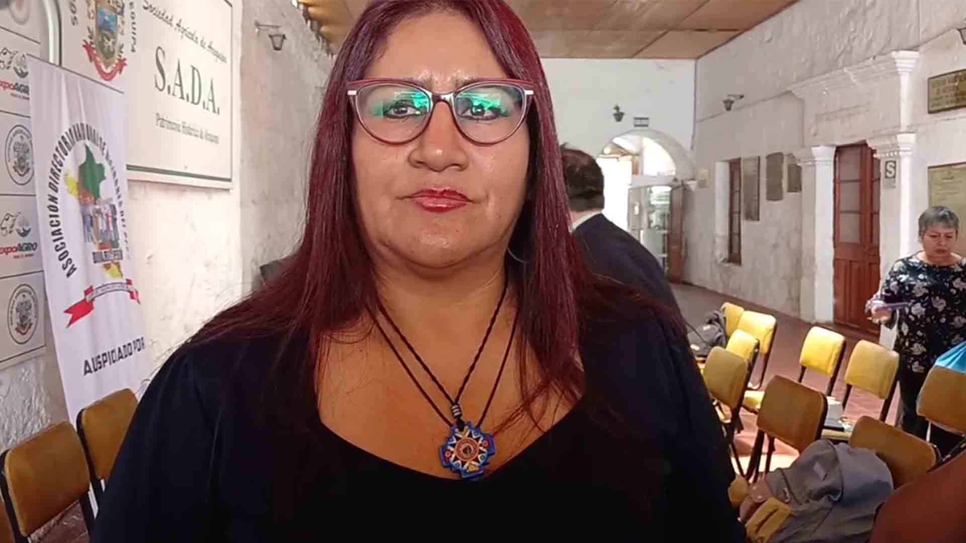 Arequipa: Rocío Mango señala que no le asusta pedido de suspensión en su contra