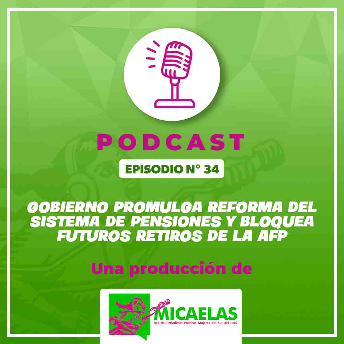 Gobierno promulga reforma del Sistema de Pensiones y bloquea futuros retiros de la AFP