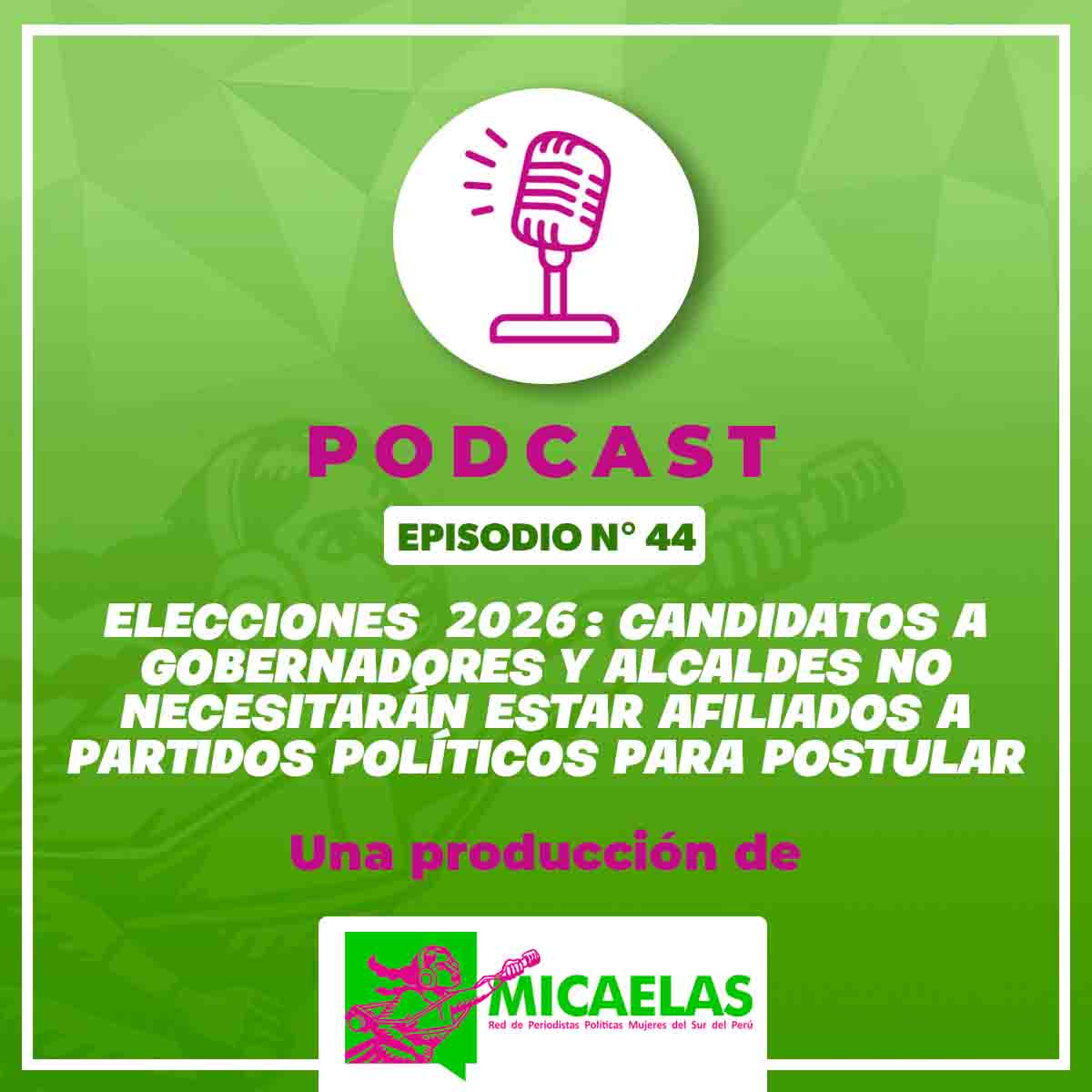 Elecciones 2026: Candidatos a gobernadores y alcaldes no necesitarán estar afiliados a partidos políticos para postular