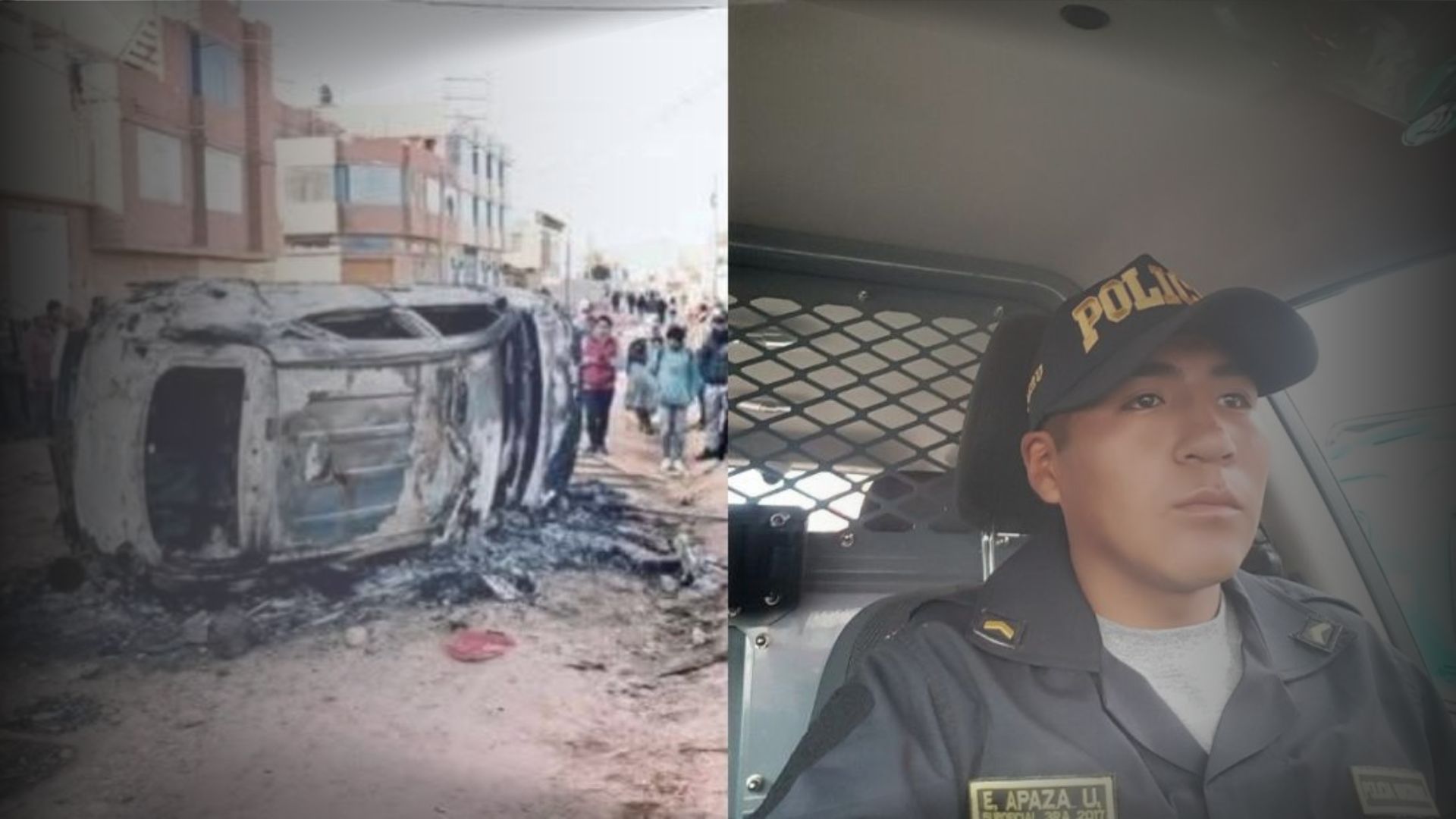 Puno: A dos años del asesinato del suboficial José Soncco, condenan a expolicía por su crimen y la quema del patrullero