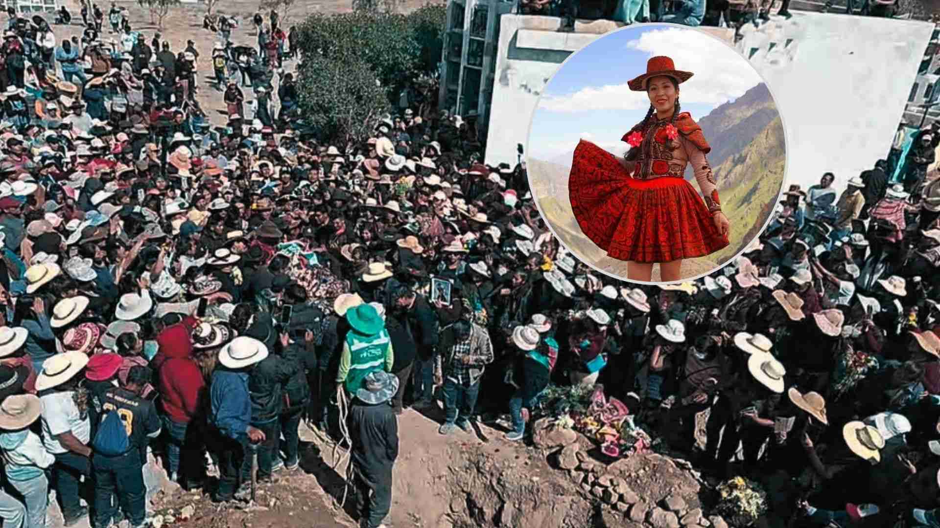 Despiden a la embajadora de la Huaylía, Dina Yallerco