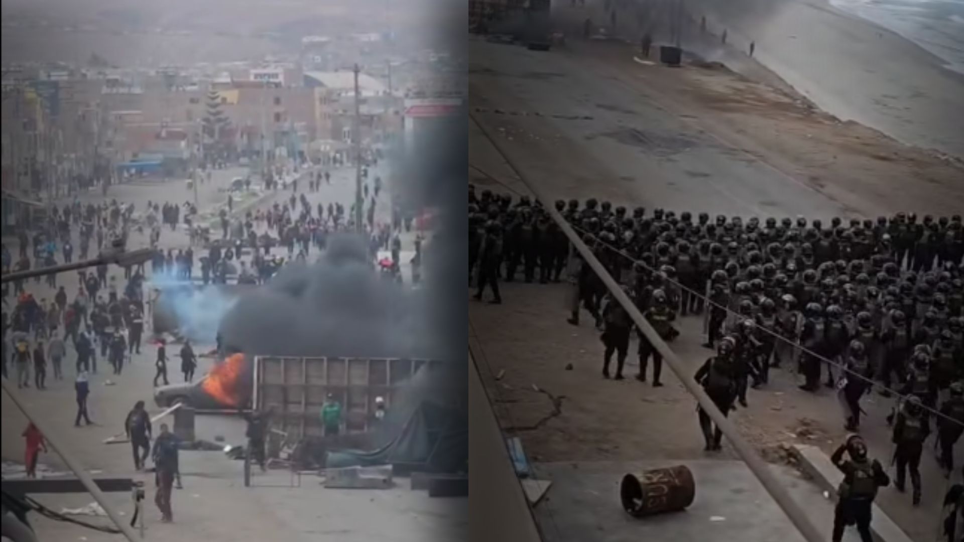 Paro minero: un fallecido y 14 heridos deja el enfrentamiento entre policías y mineros en Arequipa