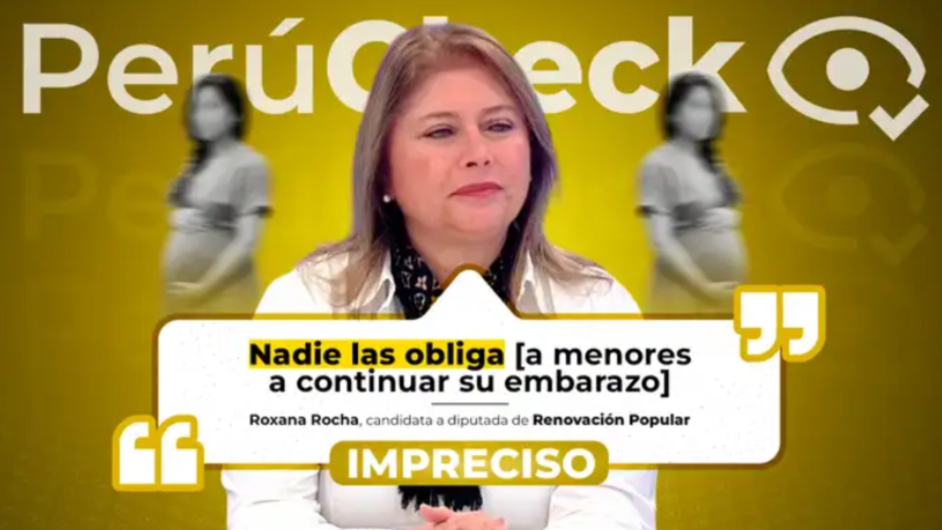 ¿Las niñas víctimas de abuso no son “obligadas” a ser madres en el Perú?