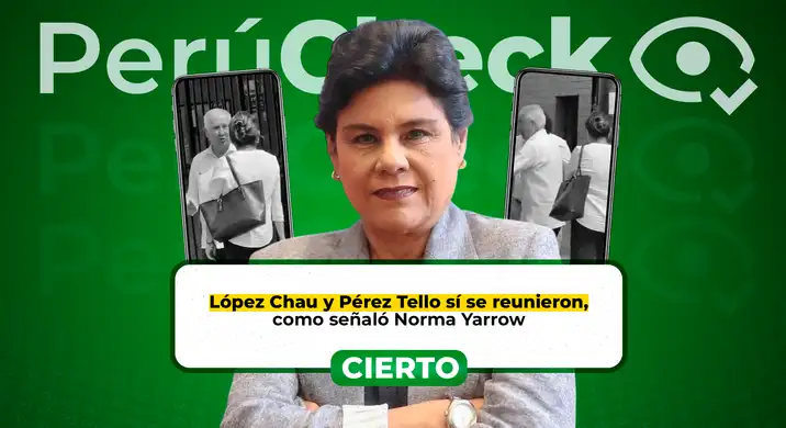 Alfonso López Chau, Marisol Pérez Tello y otros políticos sí se reunieron, como señaló Norma Yarrow