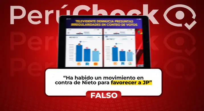 Es falso el video de Inka Visión de Cusco que demostraría que se le han quitado votos a Jorge Nieto
