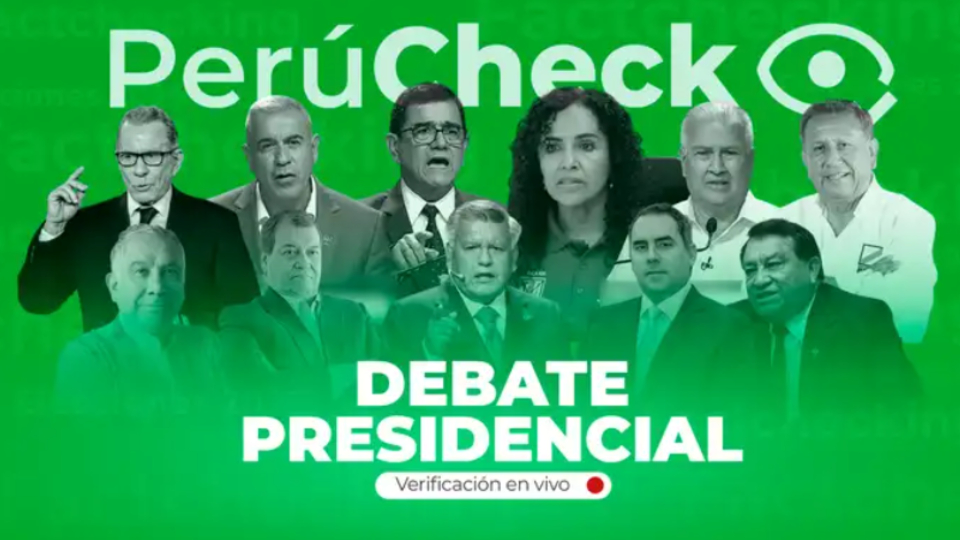 Sexto debate: la desinformación que cerró el ciclo de presentaciones de candidatos