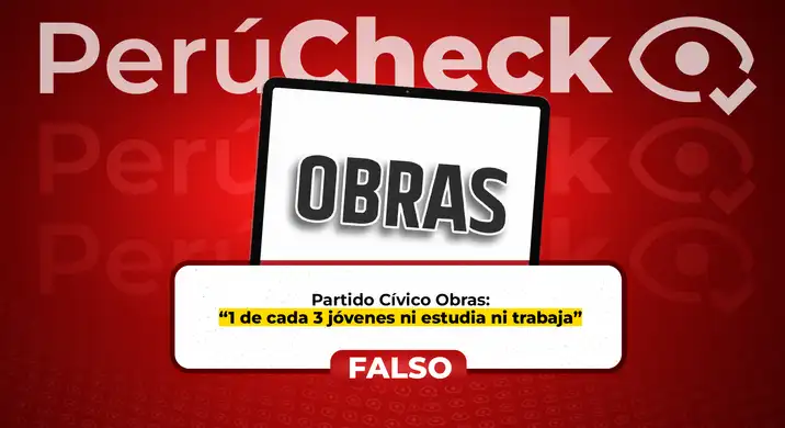 Es falso que uno de cada tres jóvenes no estudien ni trabajen, como indica el plan de gobierno del Partido Cívico Obras