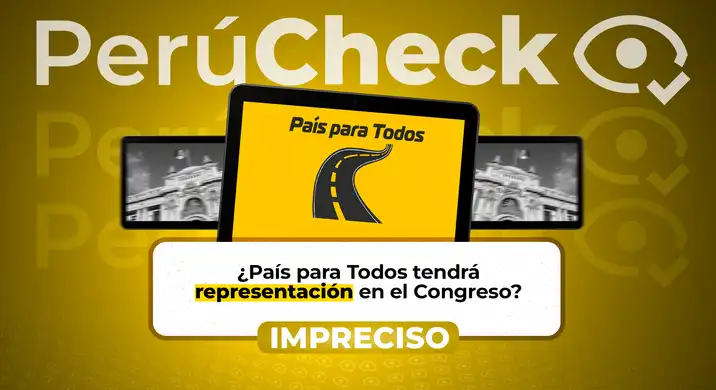 País para Todos asegura que “ha logrado obtener” representación en el Congreso