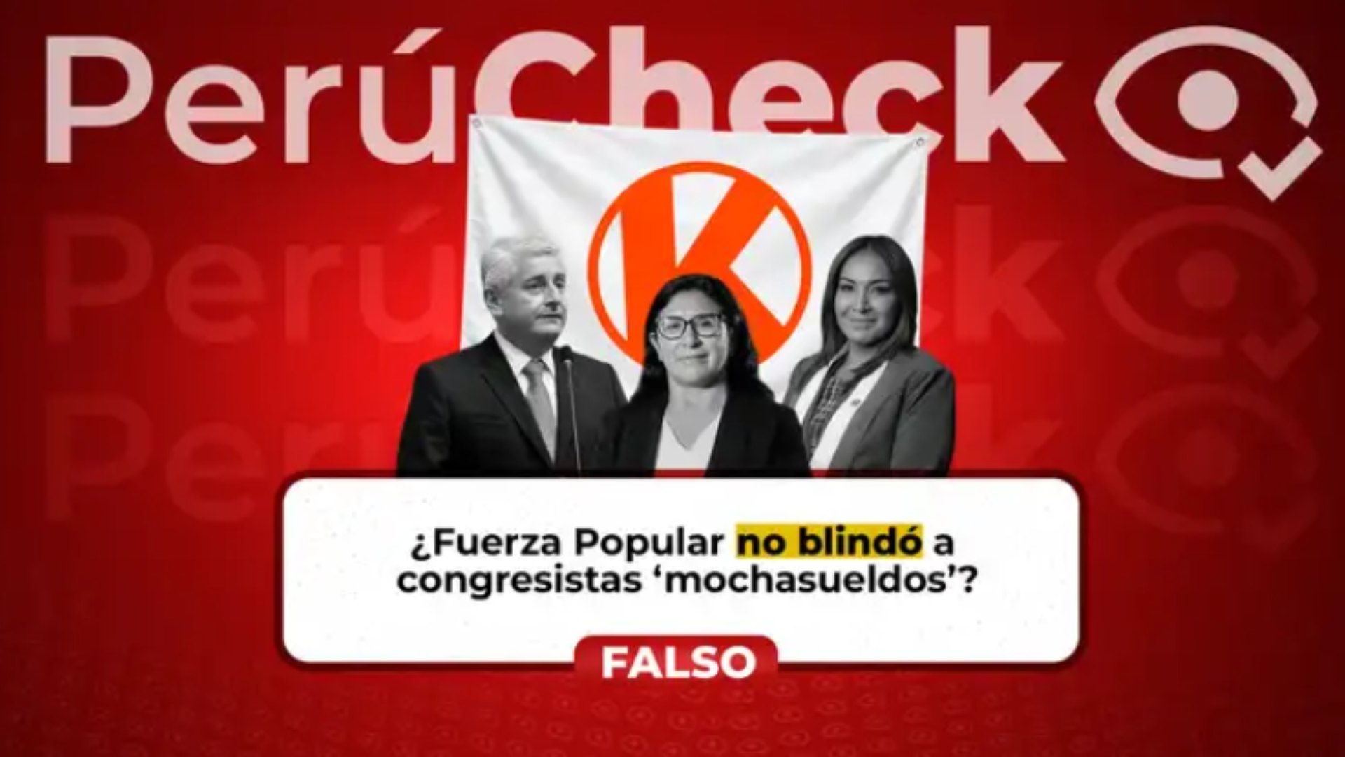 Fuerza Popular sí blindó a congresistas ‘mochasueldo’, contrario a lo que afirmó Luis Galarreta