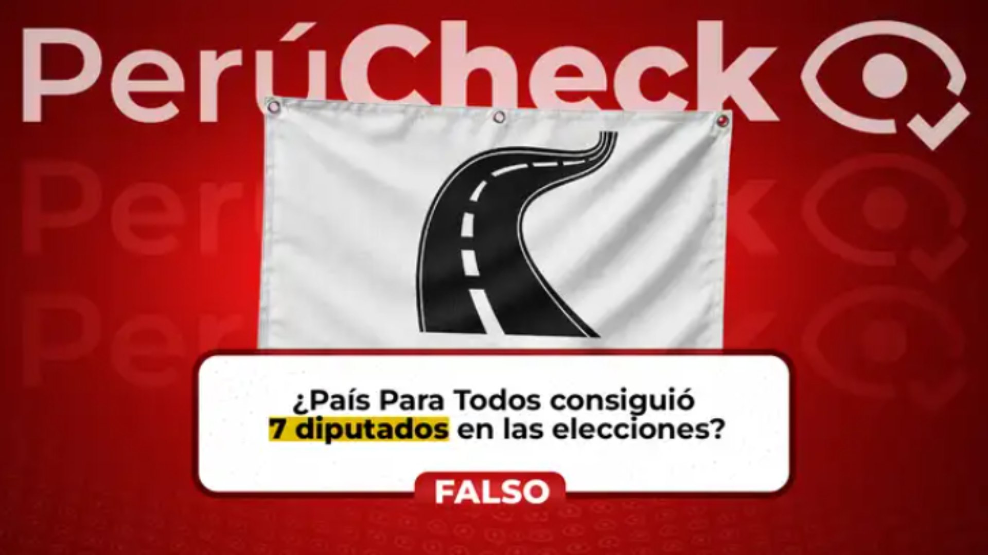 Es falso que País Para Todos haya conseguido 7 diputados en las elecciones, como señaló su presidente Vladimir Meza