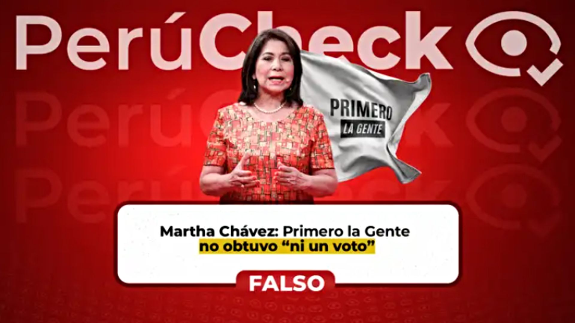 Es falso que Primero la Gente no haya obtenido “ni un voto” en las elecciones de 2026